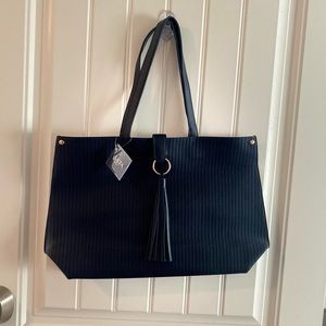 Black makeup/tote bag